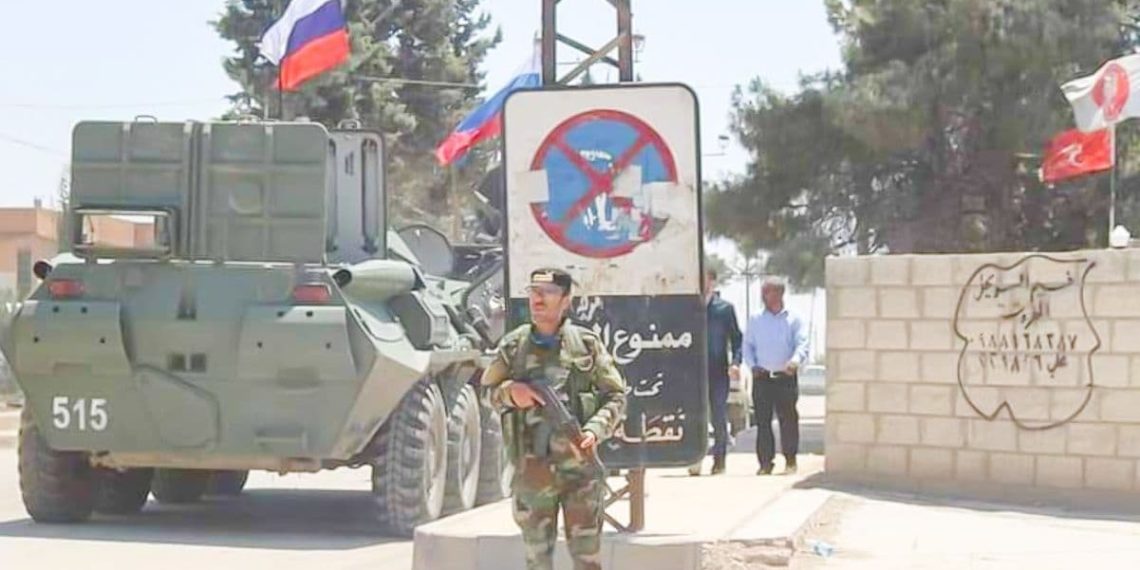 الحسكة.. مقتل جندي روسي وإصابة اثنين بانفجار عبوة ناسفة