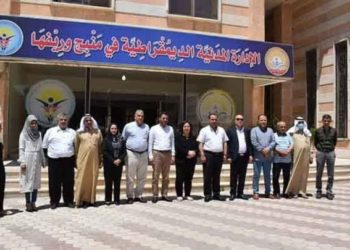 وفد من “الإدارة الذاتية” يزور منبج شرقي حلب