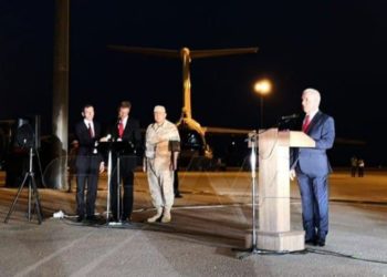 نظام الأسد يتسلم شحنة مساعدات روسية ضمن مراسم رسمية