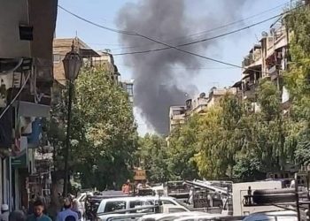 إصابات وأضرار مادية كبيرة جراء حريق “العمارة” في دمشق