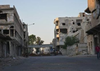 ناشطو درعا يطالبون المجتمع الدولي بالتحرك لفك الحصار عن درعا البلد 