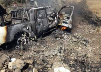 مقتل ضابط وعناصر من قوات النظام باستهداف سيارة عسكرية غربي درعا