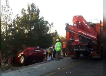 وفاة شخصين وإصابة آخرين بحادث سير على أوتوستراد دمشق – حمص
