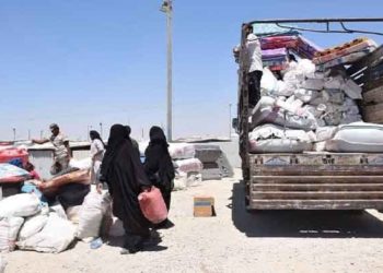 دفعة جديدة من السوريين تغادر مخيم الهول بريف الحسكة