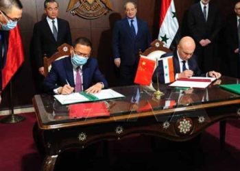 اتفاقية اقتصادية بين الصين ونظام الأسد