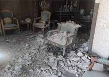 سقوط قذيفتين على حي بمدينة حلب