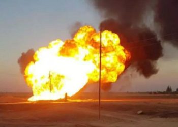 مجدداً.. مجهولون يفجرون خط الغاز جنوب الحسكة