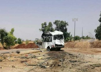 قتلى وجرحى من قوات النظام إثر استهدف حافلة مبيت على طريق الرقة  – حمص