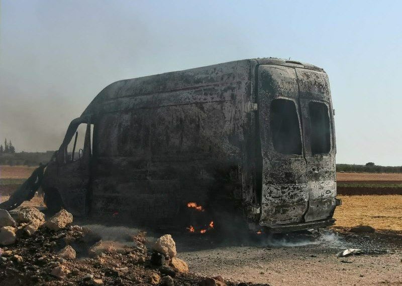 قتيلان وجريحان بقصف لـ”قسد” على ريف حلب