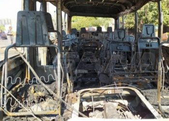 نحو 20 قتيلاً وجريحاً من عناصر النظام بانفجار حافلة مبيت في دمشق.. وسانا تقول: ماس كهربائي!