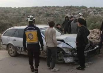 وفاة شخص وإصابة آخرين بحادث سير في إدلب