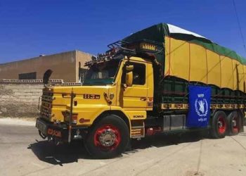 دخول قافلة إغاثية ثانية من مناطق سيطرة النظام إلى إدلب