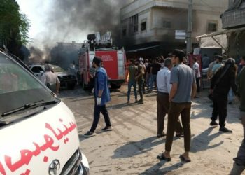 قتيلان وجرحى جراء انفجارين متتاليين في جرابلس شرقي حلب