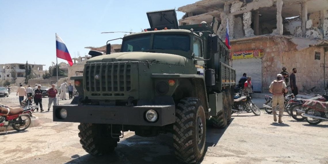 بإشراف روسي.. قوات النظام تبدأ بتنفيذ اتفاق تسوية جديد في درعا