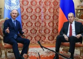 “لافروف” و”بيدرسون” يتباحثان في مسألة استئناف عمل اللجنة الدستورية