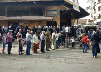 أزمة الخبز في دمشق