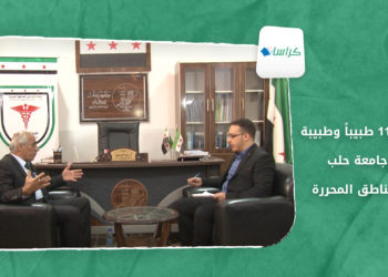 تخريج أول دفعات الأطباء في المناطق المحررة .. 114 طبيباً وطبيبة