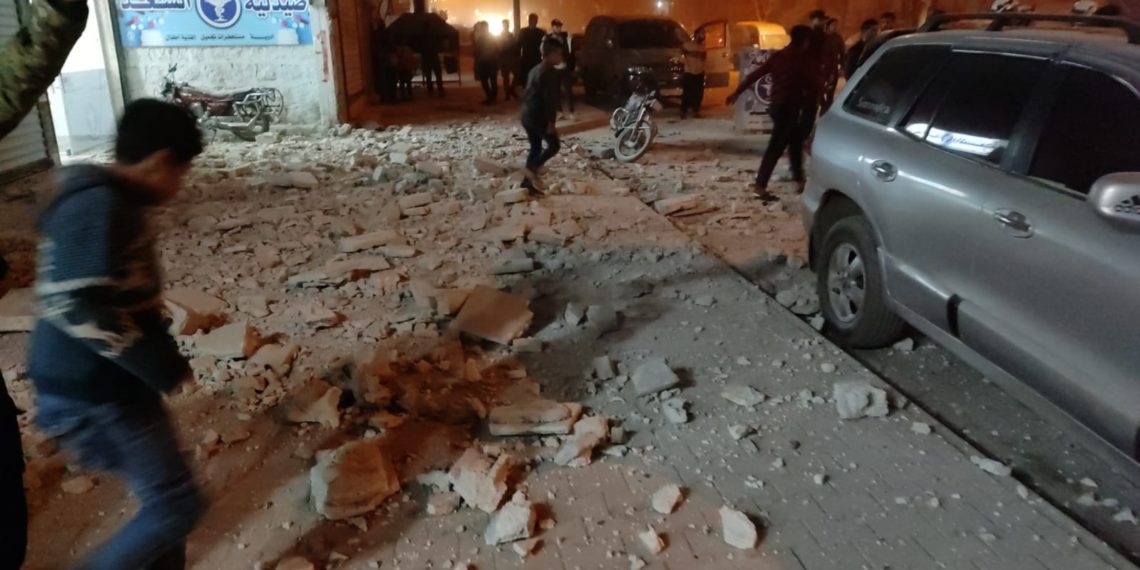 قتلى وجرحى بقصف على عفرين شمال حلب (فيديو)