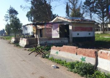 حاجز الفرقة الرابعة على أتوستراد حمص – حماة