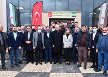 وزير الداخلية التركي يزور الراعي شمالي حلب