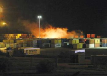 قصف مرفأ اللاذقية