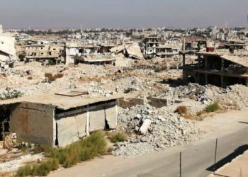 ركام المنازل في درعا - خاص حلب اليوم