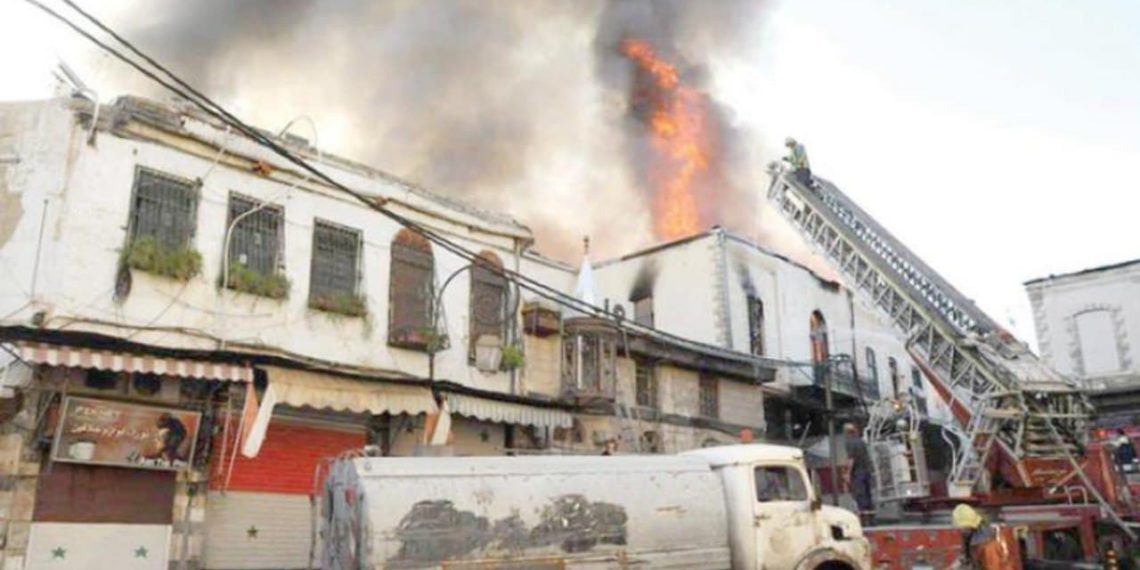 خلال يومين.. 20 حريقاً في دمشق وريفها