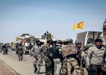 رتل ميليشيات إيرانية سوريا