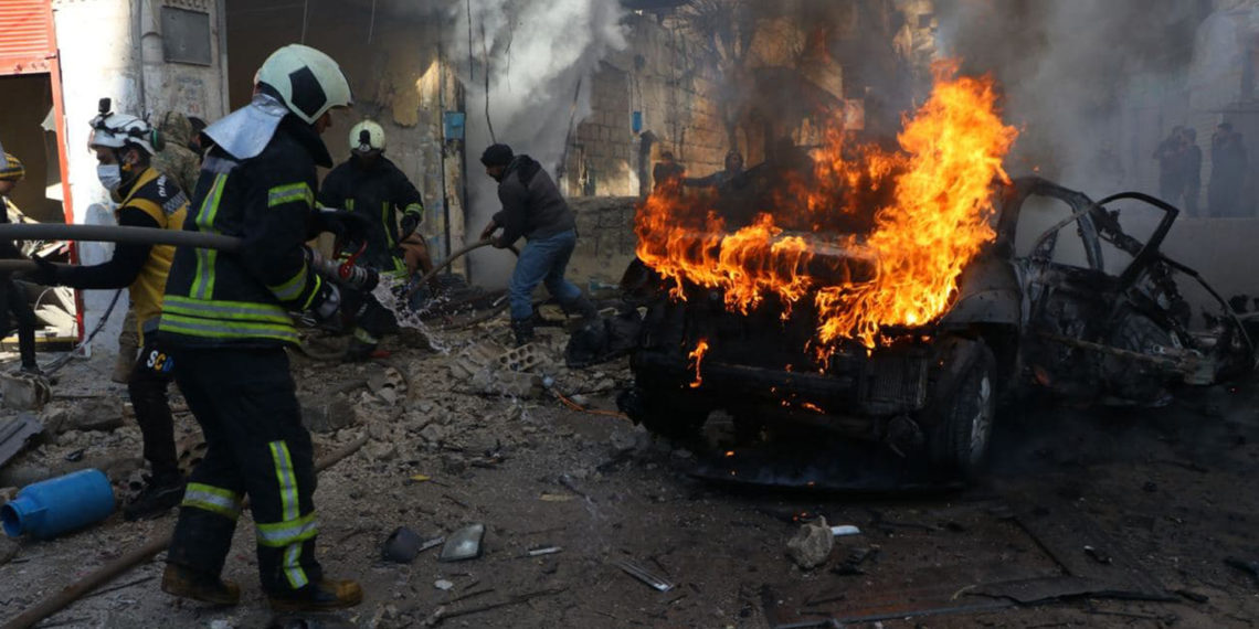 قتلى وجرحى بقصف للنظام وقسد على عفرين شمال حلب