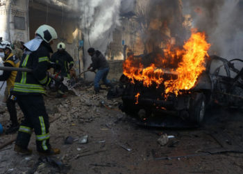 قتلى وجرحى بقصف للنظام وقسد على عفرين شمال حلب