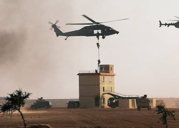 قتيل بعملية إنزال جوي للتحالف الدولي شرق دير الزور