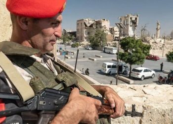 عنصر من القوات الروسية في سوريا