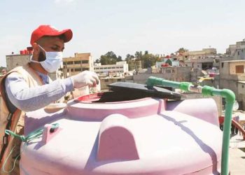 النظام يصحو بعد انتشار اللشمانيا.. حملة تعقيم لآبار الهامة في ريف دمشق