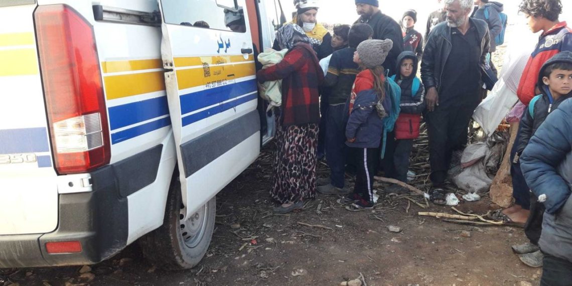 جرحى مدنيون بانهيار سقف منزل في جرابلس شرق حلب