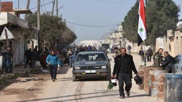 مقتل شاب ومساعد أول في قوات النظام جراء اشتباكات اندلعت بينهما في مدينة درعا حسبما أكد مراسل "حلب اليوم"