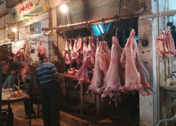 سعر كيلو الغنم للمستهلك في اللاذقية يصل إلى نحو 40 ألف ليرة والعكل بين 30 و35 ألف ليرة سواء لحمة هبرة أو مدهنة