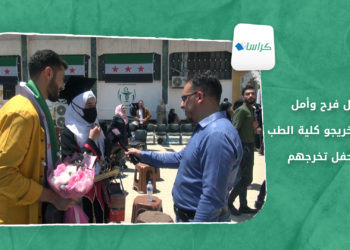 كراسات – رسائل فرح وأمل… يرسلها خريجو كلية الطب في حفل تخرجهم