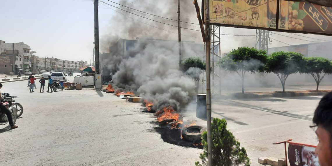 تجدد الاحتجاجات ضد “الشرطة العسكرية” في الباب شرق حلب