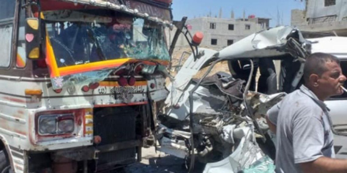 وفاة شخصين وإصابة آخرين جراء حادث مروري في ريف دمشق