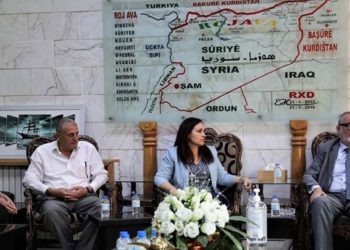 وفد بلجيكي يزور مناطق سيطرة “الإدارة الذاتية” شمال شرق سوريا