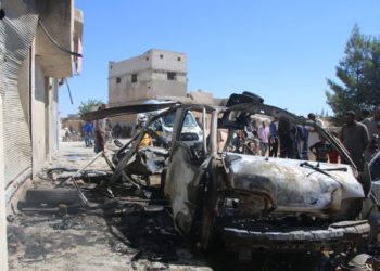 جرحى بانفجار سيارتين مفخختين شرقي حلب