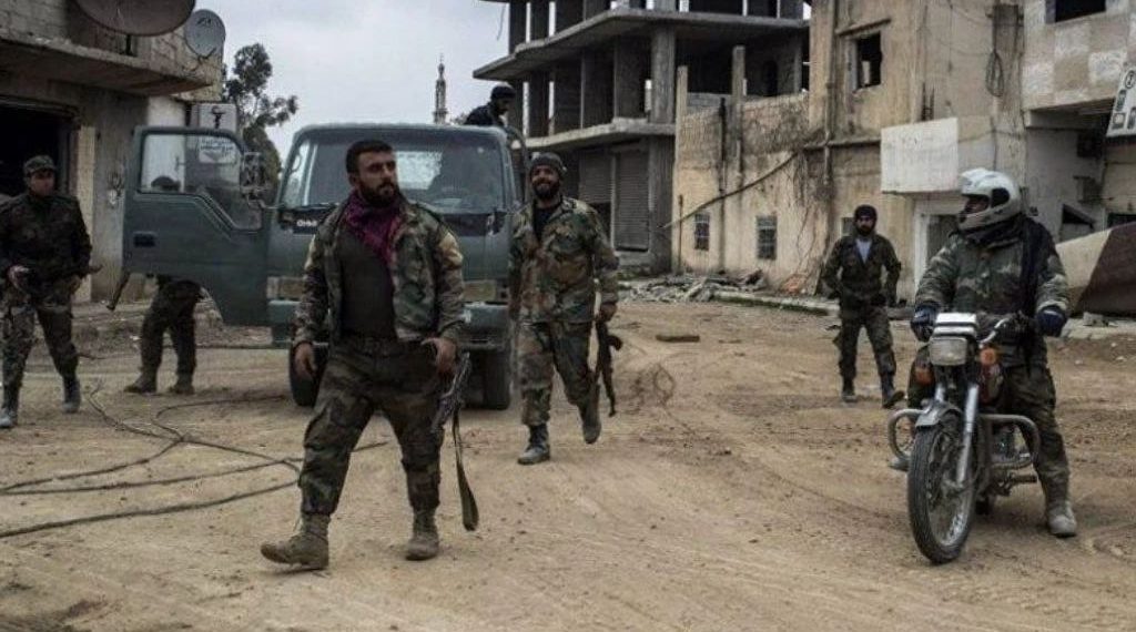 ميليشيا محلية تحتجز ضابطين من قوات النظام في السويداء