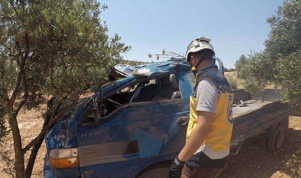 المزيد من ضحايا حوادث السير في إدلب و”الخوذ البيضاء” توجّه نداءً للمدنيين