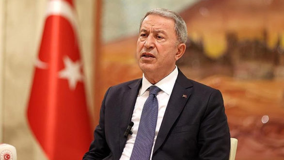 وزير الدفاع التركي "خلوصي أكار" يؤكد أن القوات التركية ستفعل ما يلزم ضد "قسد" شمالي سوريا في الوقت المناسب