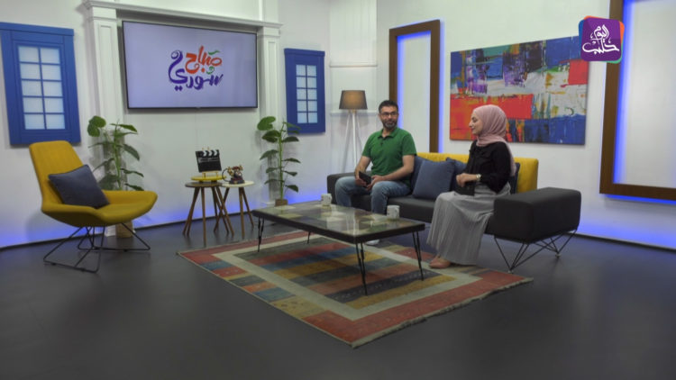 صباح سوري – 08 06 2022 – سوري يحول حديقته إلى قطعة فنية