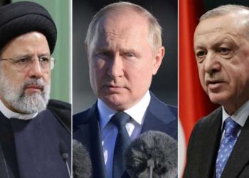 أردوغان بوتين رئيسي