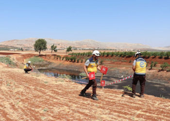 الدفاع المدني السوري: مقتل 18 شخصاً بينهم 5 أطفال وإصابة 23 آخرين بينهم 14 طفلاً وامرأة جراء 21 انفجاراً في شمال غربي سوريا خلال 2022