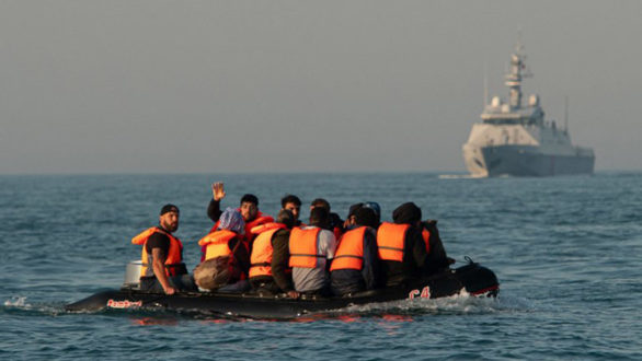 وزارة الداخلية البلغارية تقول إن خفر السواحل أنقذ 38 طالب لجوء بينهم سوريون في المياه الإقليمية لبلغاريا في البحر الأسود خلال محاولتهم الوصول إلى السواحل الرومانية