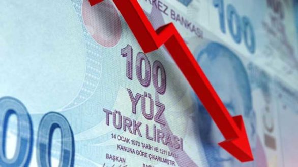 انخفاض الليرة التركية