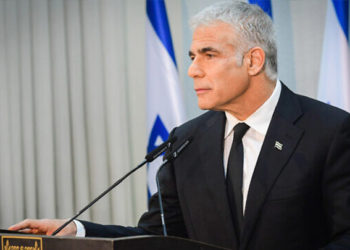 رئيس الوزراء الإسرائيلي "يائير لابيد": لا يمكننا السماح لإيران باستخدام سوريا كقاعدة لتعزيز نفوذها العسكري، أو لنقل الأسلحة إلى ميليشيا حزب الله